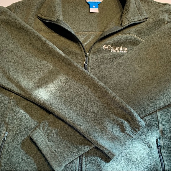 COLUMBIA | Men’s Field Gear‎ Army Green Fleece - Picture 9 of 11
